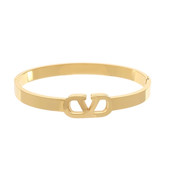 Initial Bangle Bracelet - Picture 1 of 1